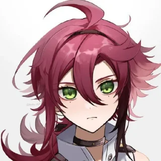 😔 emoji Shikanoin Heizou Telegram sticker 10 of 55