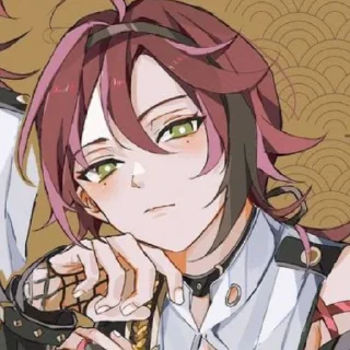 😐 emoji Shikanoin Heizou Telegram sticker 16 of 55