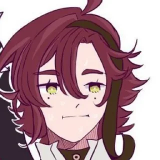 😐 emoji Shikanoin Heizou Telegram sticker 8 of 55