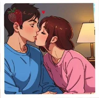 💋 emoji Стики от @nazymwe Telegram sticker 15 of 35