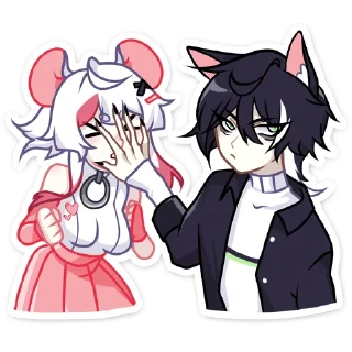 Sticker from мауси без надписей by @vkspoilertg