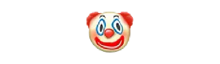 🤡 emoji ЕБАНУТЫЙ ПАК  от @Thebendleyz Telegram sticker 6 of 120