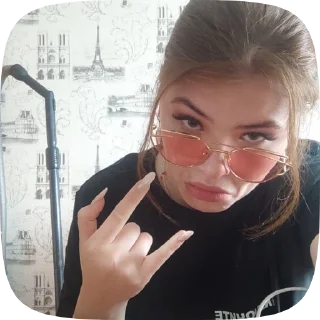 😶 emoji маришка чики пики Telegram sticker 21 of 48