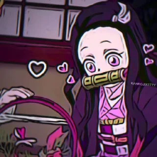 Sticker from Незуко-чан 🌸