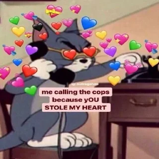 Sticker from i luv u