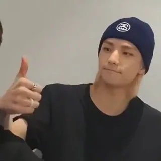 👍 emoji хёнджин среди гномов @lovely_skz Telegram sticker 9 of 63