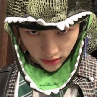 🦖 emoji хёнджин среди гномов @lovely_skz Telegram sticker 5 of 63