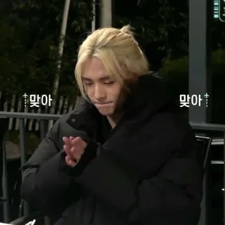 🍪 emoji хёнджин среди гномов @lovely_skz Telegram sticker 24 of 63