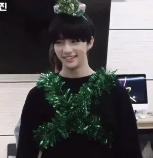 🎄 emoji хёнджин среди гномов @lovely_skz Telegram sticker 6 of 63