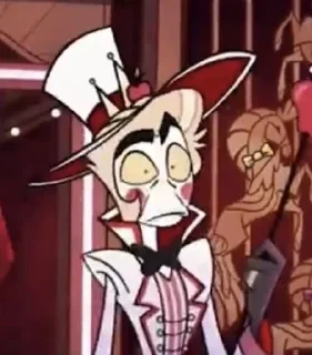 Sticker from hazbinhotel