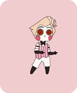 Sticker from Hazbin