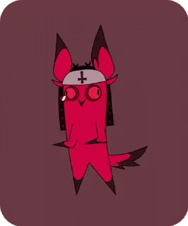 Sticker from Hazbin
