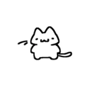 Sticker from Kitty mood