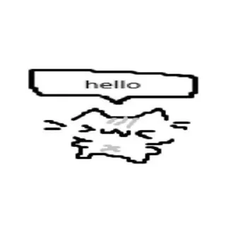 Sticker from Kitty mood