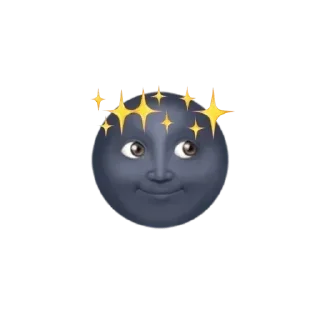 🌚 emoji @ayt_1 @DTOUserBot Paketi 1 Telegram sticker 2 of 70