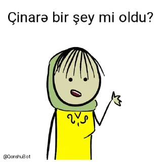 🤔 emoji Çinarə ve Aynur @Qonshubot Telegram sticker 19 of 31