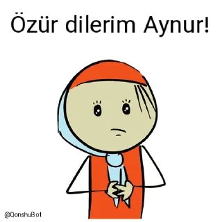 😕 emoji Çinarə ve Aynur @Qonshubot Telegram sticker 14 of 31