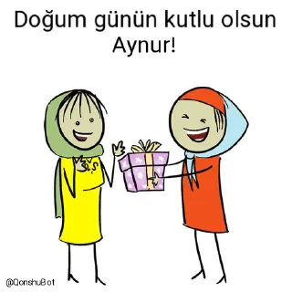 🎂 emoji Çinarə ve Aynur @Qonshubot Telegram sticker 22 of 31
