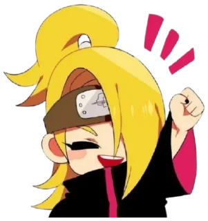 Sticker from Deidara