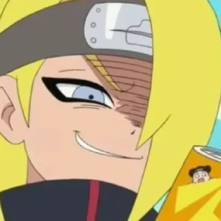 😚 emoji Deidara Telegram sticker 24 of 120