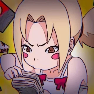 😙 emoji Deidara Telegram sticker 18 of 120