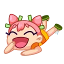 Sticker from Yoko