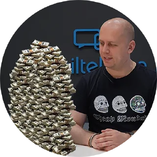 💸 emoji Лысый из Mobiltelefon Telegram sticker 5 of 24
