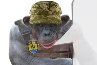 Sticker from Обезьяна легенда