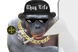 Sticker from Обезьяна легенда