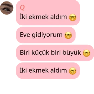 🤓 emoji Elpərəstin söhbət qrupu🤓🎀 pack by @QuotLyBot Telegram sticker 8 of 10
