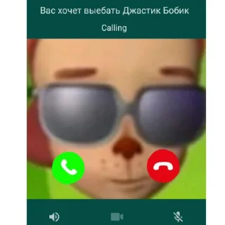 Sticker from Джастик Бобик и Барбоскины 🤙🏻