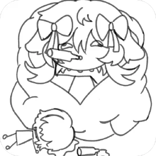 🫥 emoji ханчик @TgEmojis_bot Telegram sticker 22 of 24