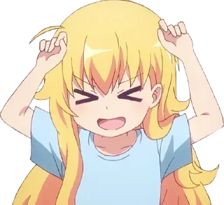 😣 emoji 💮 Аниме @Stikerhi_bot Telegram sticker 13 of 34