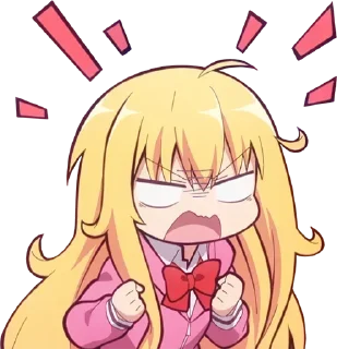 😡 emoji 💮 Аниме @Stikerhi_bot Telegram sticker 8 of 34