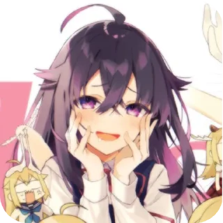 🥰 emoji my de🦌r friend Nokotan by @wmskyw Telegram sticker 7 of 120