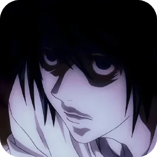 😈 emoji Death Note : @Snezha_Snegg Telegram sticker 12 of 50