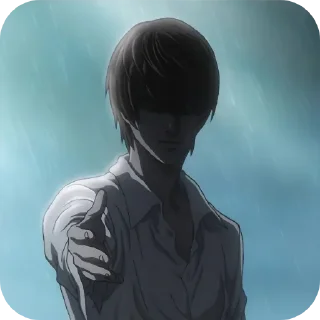 😈 emoji Death Note : @Snezha_Snegg Telegram sticker 23 of 50