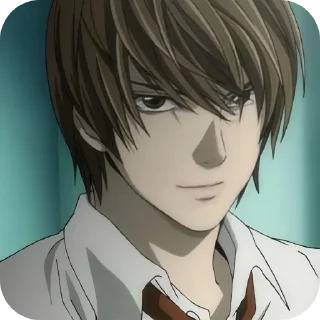😁 emoji Death Note : @Snezha_Snegg Telegram sticker 18 of 50