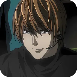 😈 emoji Death Note : @Snezha_Snegg Telegram sticker 24 of 50