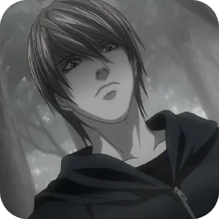 👿 emoji Death Note : @Snezha_Snegg Telegram sticker 19 of 50
