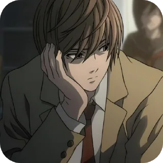 😈 emoji Death Note : @Snezha_Snegg Telegram sticker 16 of 50