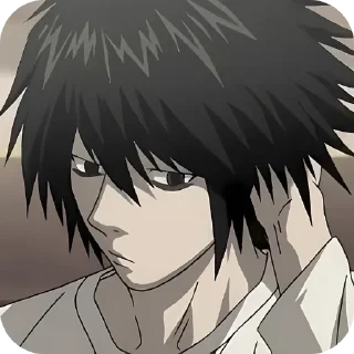 🤨 emoji Death Note : @Snezha_Snegg Telegram sticker 7 of 50