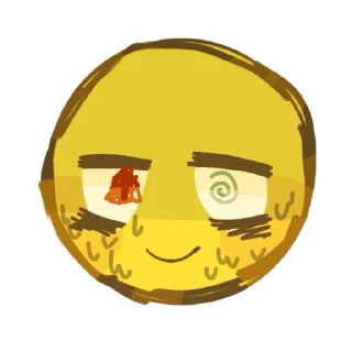 Sticker from - Cursed emoji by @BoboEvadeUwU