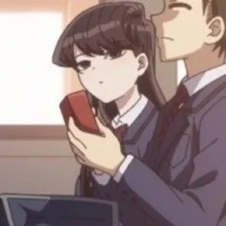 🛐 emoji ♡︎Komi Can’t Communicate♡︎ Telegram sticker 8 of 120
