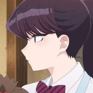 🛐 emoji ♡︎Komi Can’t Communicate♡︎ Telegram sticker 12 of 120