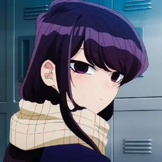 🛐 emoji ♡︎Komi Can’t Communicate♡︎ Telegram sticker 9 of 120