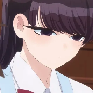 🛐 emoji ♡︎Komi Can’t Communicate♡︎ Telegram sticker 14 of 120