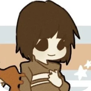 🎢 emoji 《𓏴》Core!Frisk Telegram sticker 23 of 120