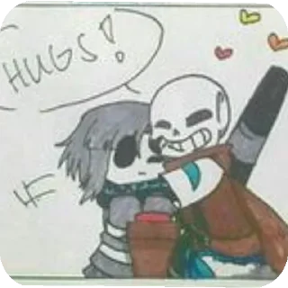 📚 emoji 《𓏴》Core!Frisk Telegram sticker 24 of 120