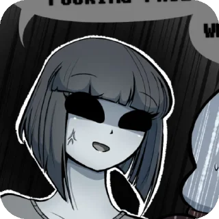 📖 emoji 《𓏴》Core!Frisk Telegram sticker 7 of 120